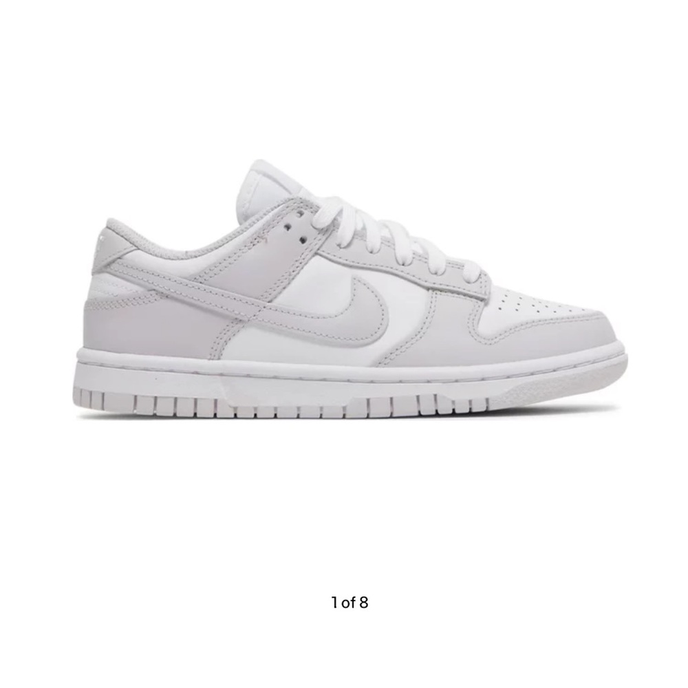 SZ 8.5 / WMNS DUNK LOW 'VENICE' Pale Lilac White